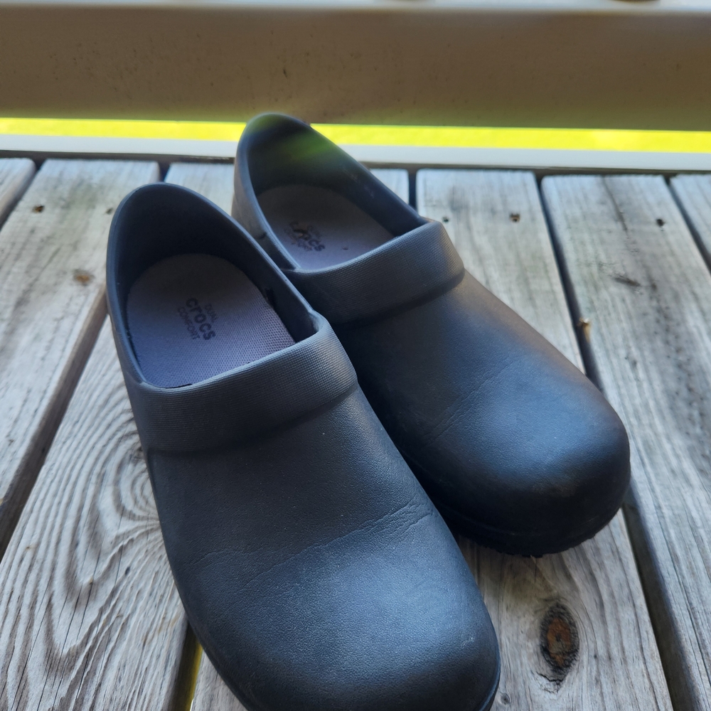 CROCS Black Professional Slip-On Clogs